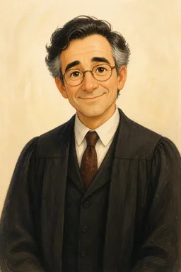 Portrait of Professor Waldman from Frankenstein