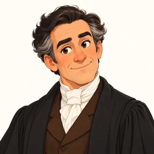 Professor Waldman: character portrait from Frankenstein (Mary Shelley)