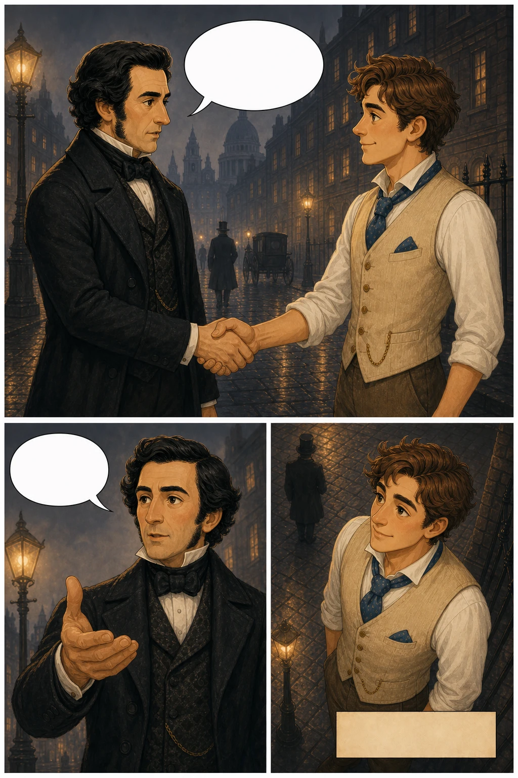 Dr. Jekyll and Mr. Hyde, illustrated page 7: With all my heart.