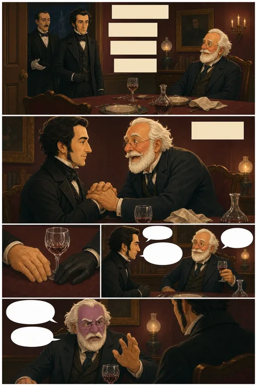 Dr. Jekyll and Mr. Hyde, illustrated page 11: The solemn butler knew and welcomed him…