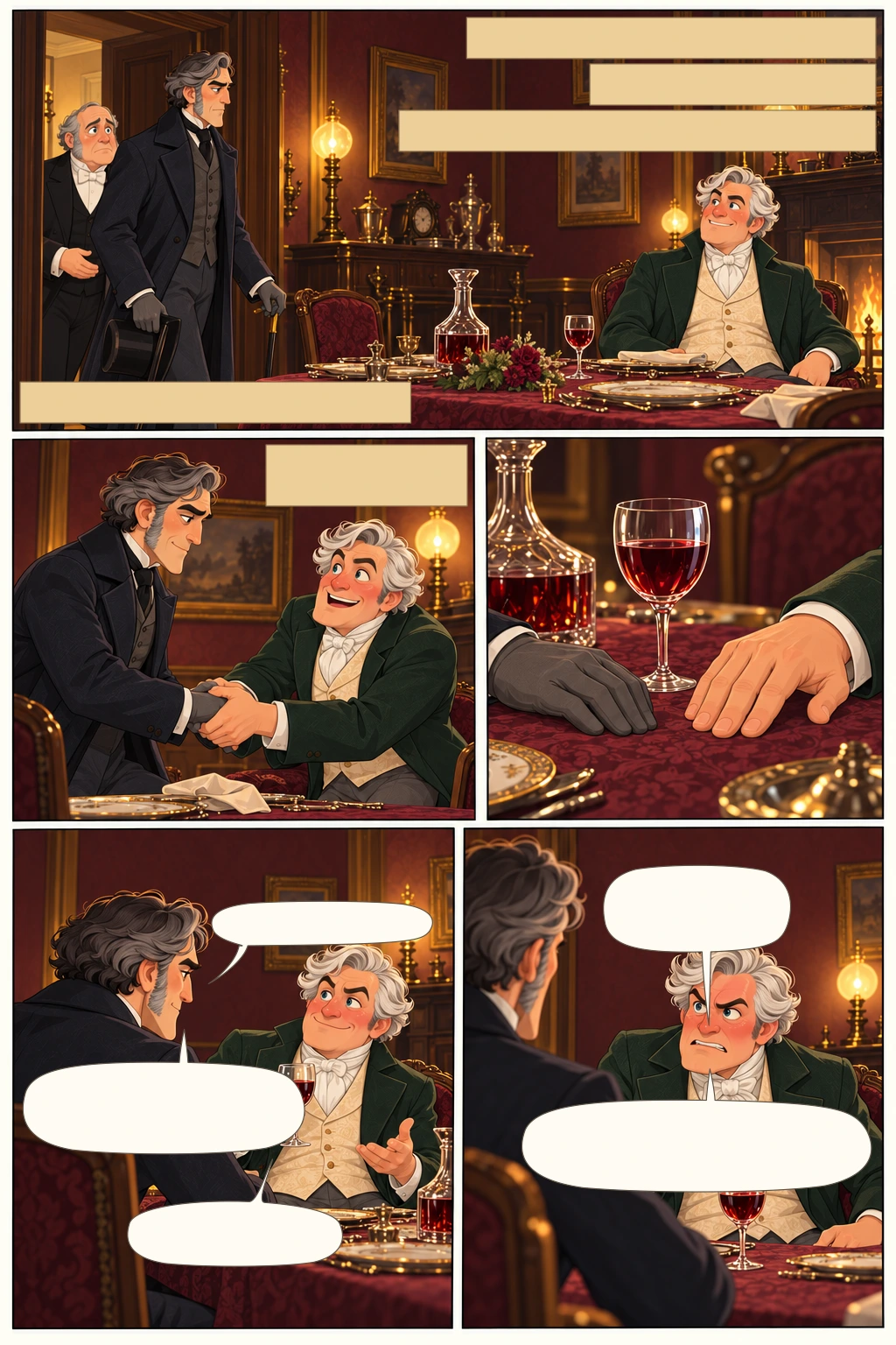 Dr. Jekyll and Mr. Hyde, illustrated page 11: The solemn butler knew him at once.