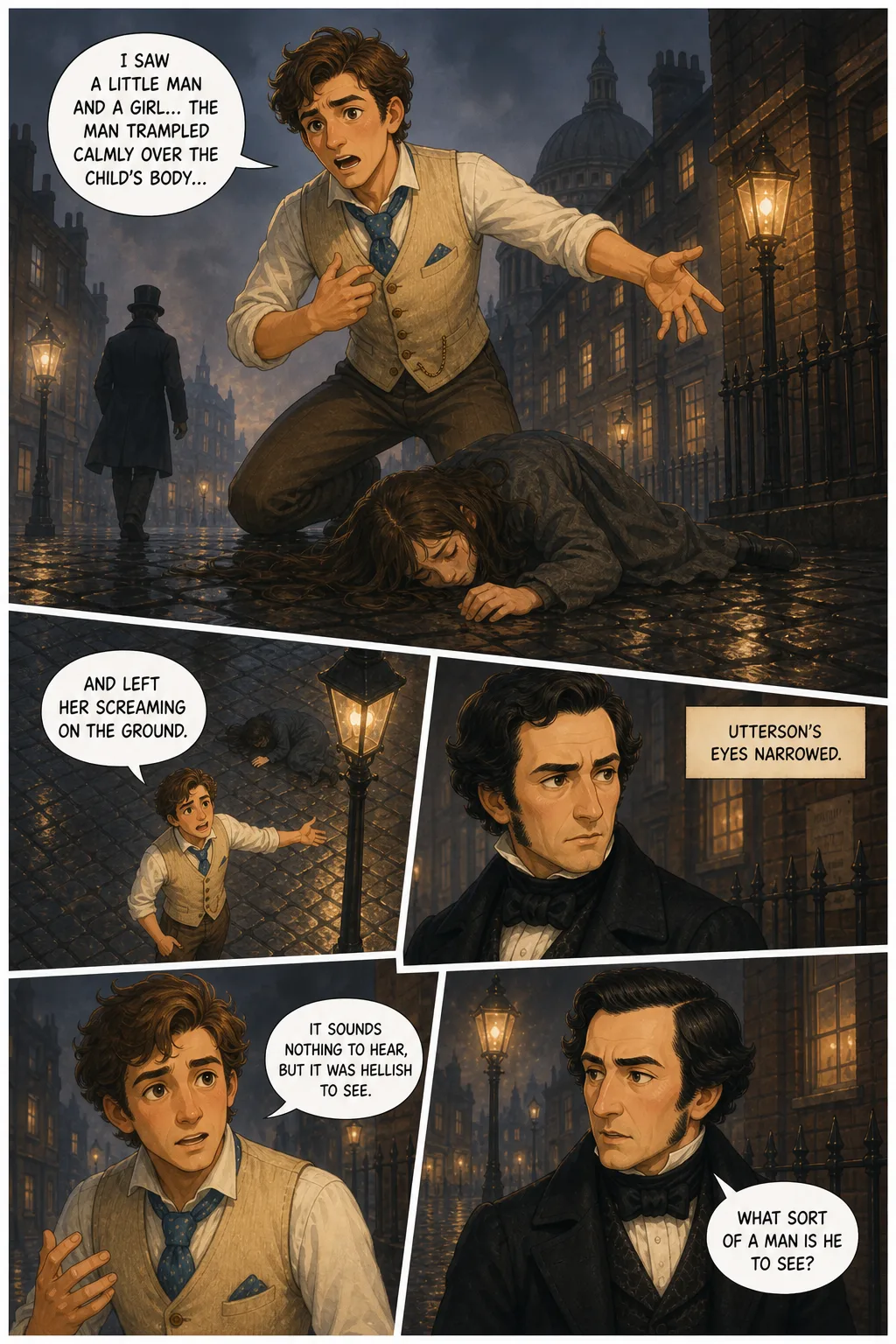 Dr. Jekyll and Mr. Hyde, illustrated page 3: [object Object]