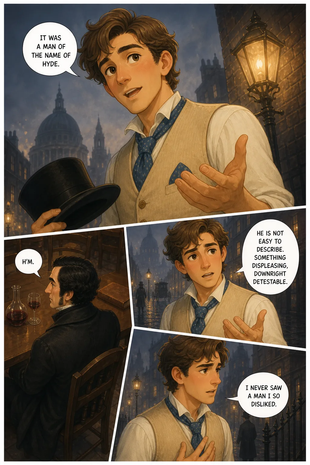 Dr. Jekyll and Mr. Hyde, illustrated page 4: [object Object]