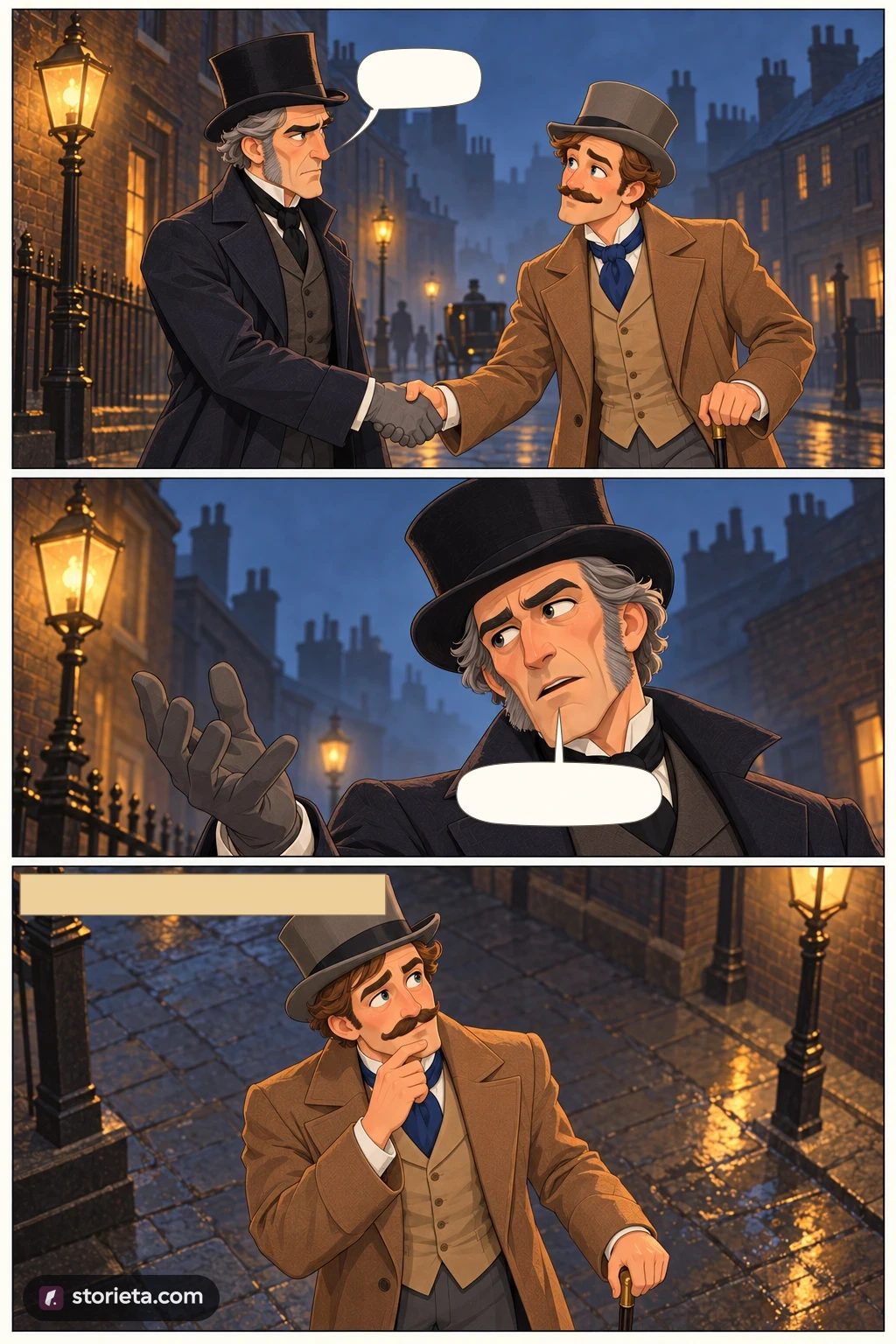 Dr. Jekyll and Mr. Hyde, illustrated page 7: With all my heart.