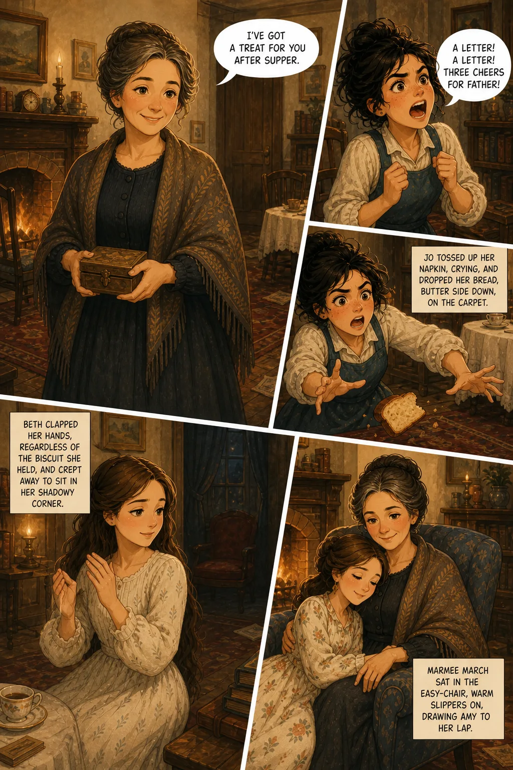 Little Women, illustrated page 18: [object Object]