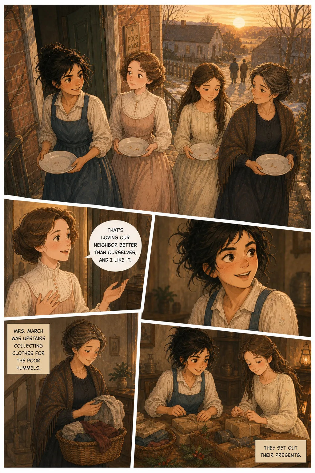 Little Women, illustrated page 27: [object Object]