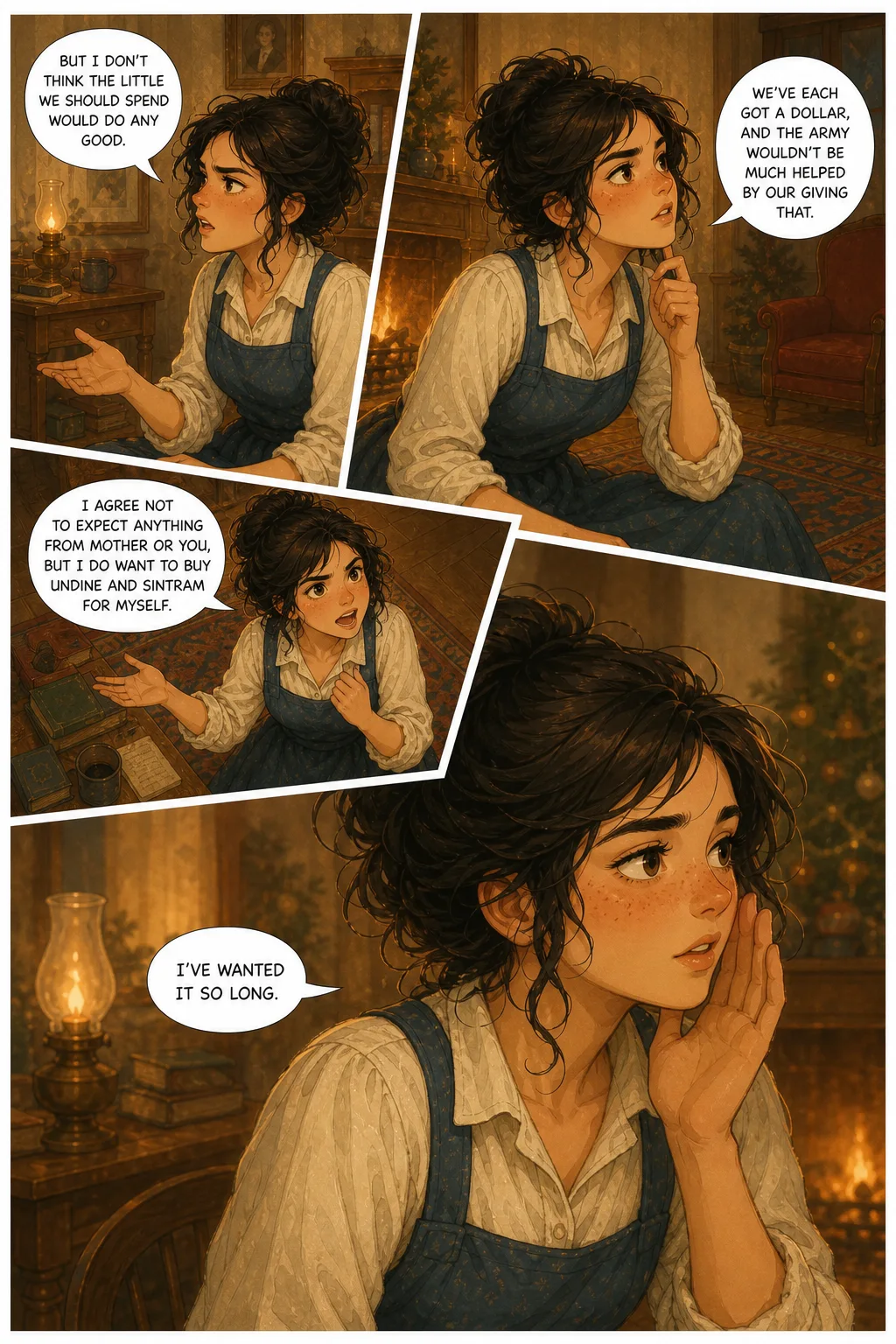 Little Women, illustrated page 6: [object Object]