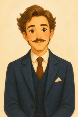 Portrait of George Darling from Peter Pan