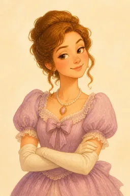 Portrait of Mrs. Darling from Peter Pan