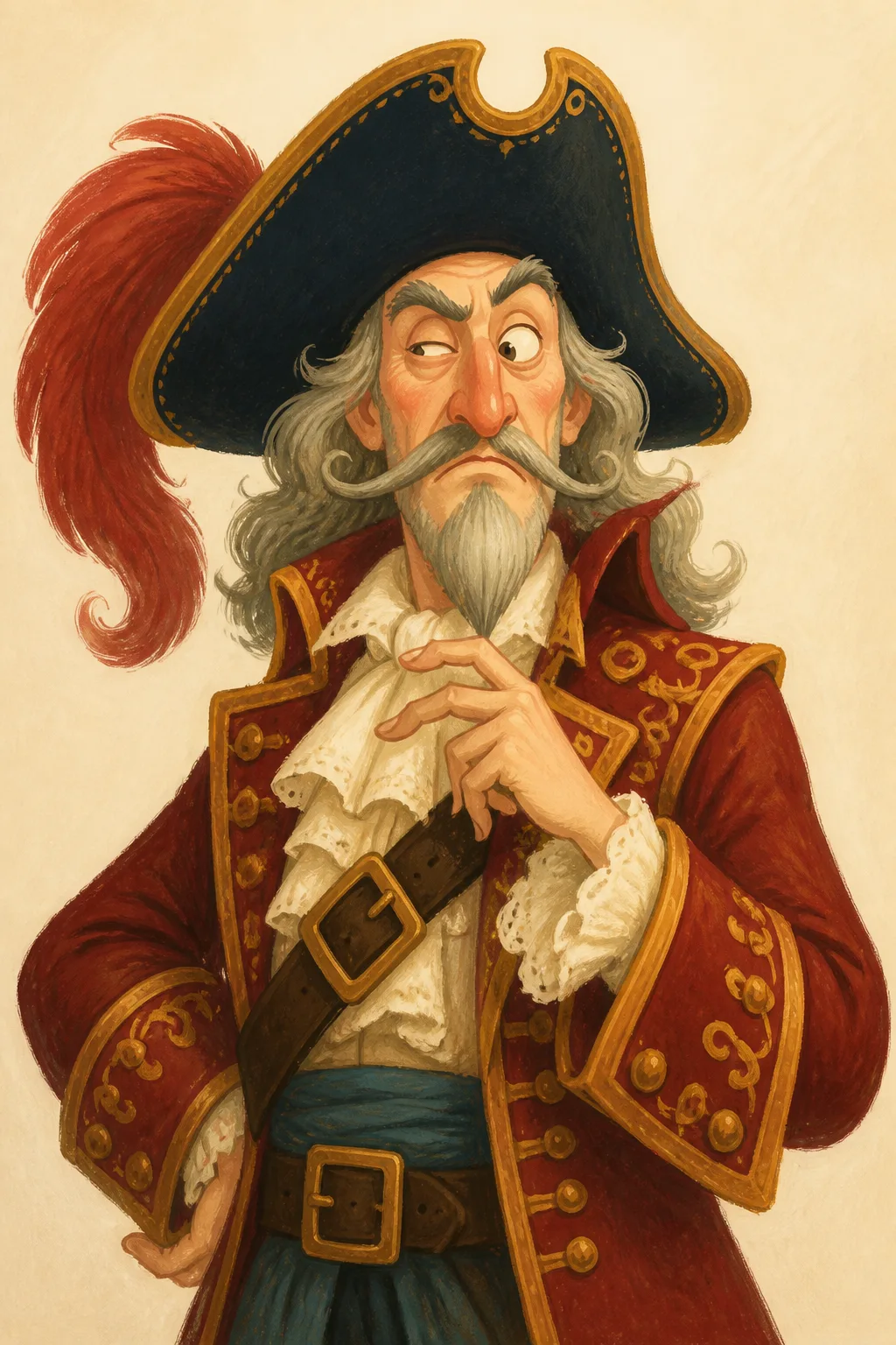 Portrait of Captain James Hook