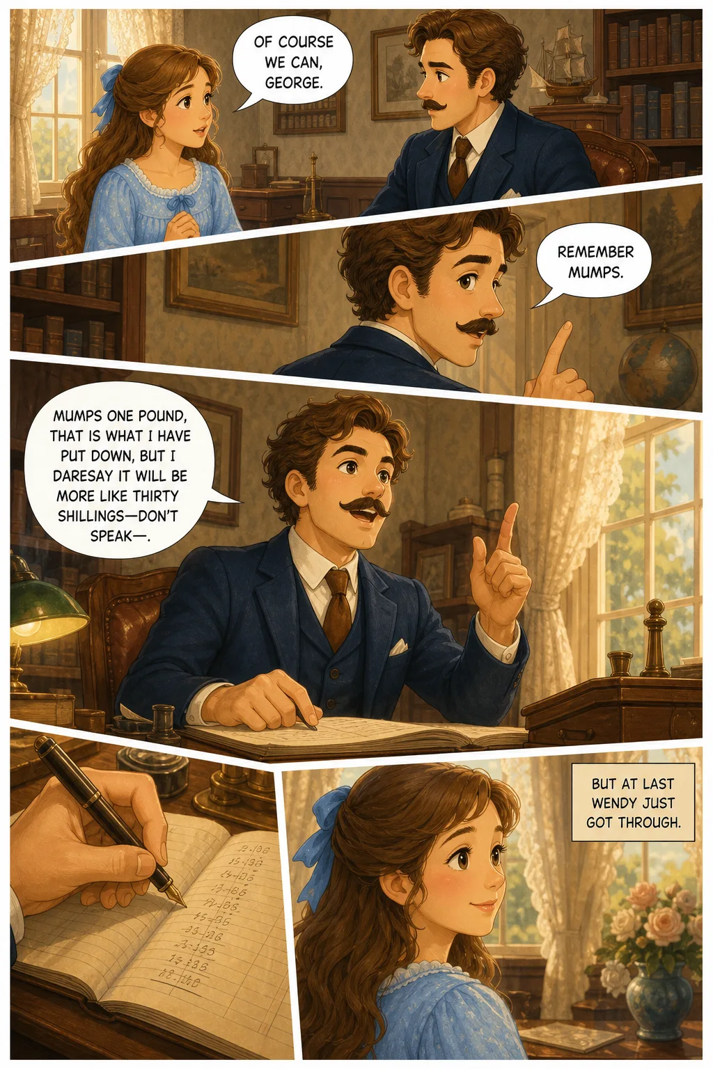 Peter Pan, illustrated page 5: [object Object]