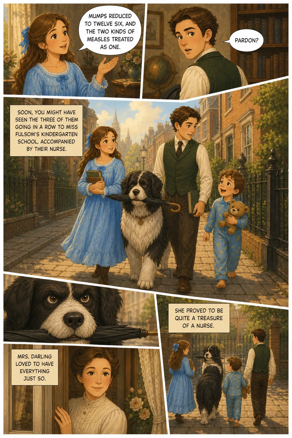 Peter Pan, illustrated page 6: [object Object]
