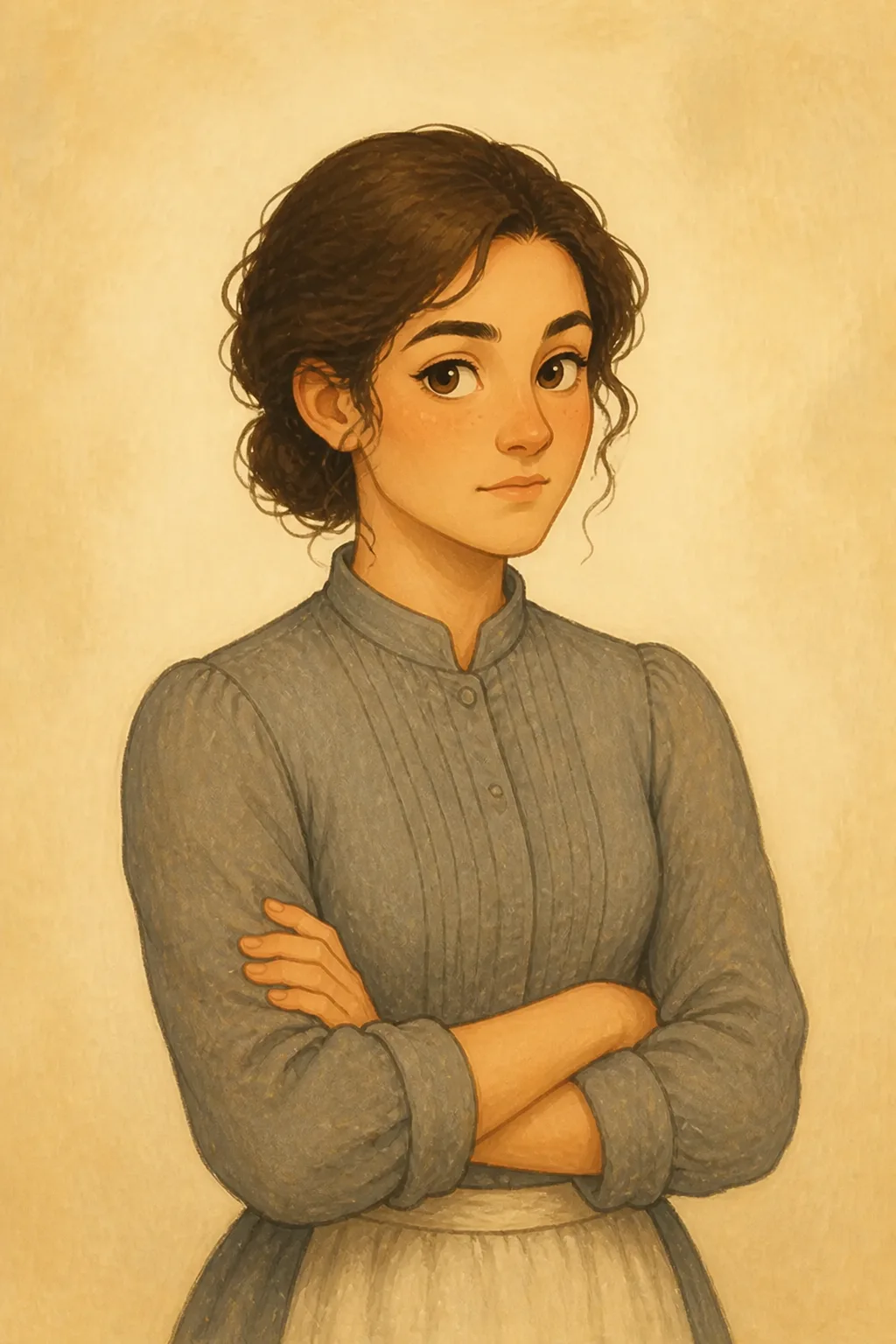Charlotte Lucas: character portrait from Pride and Prejudice (Jane Austen)