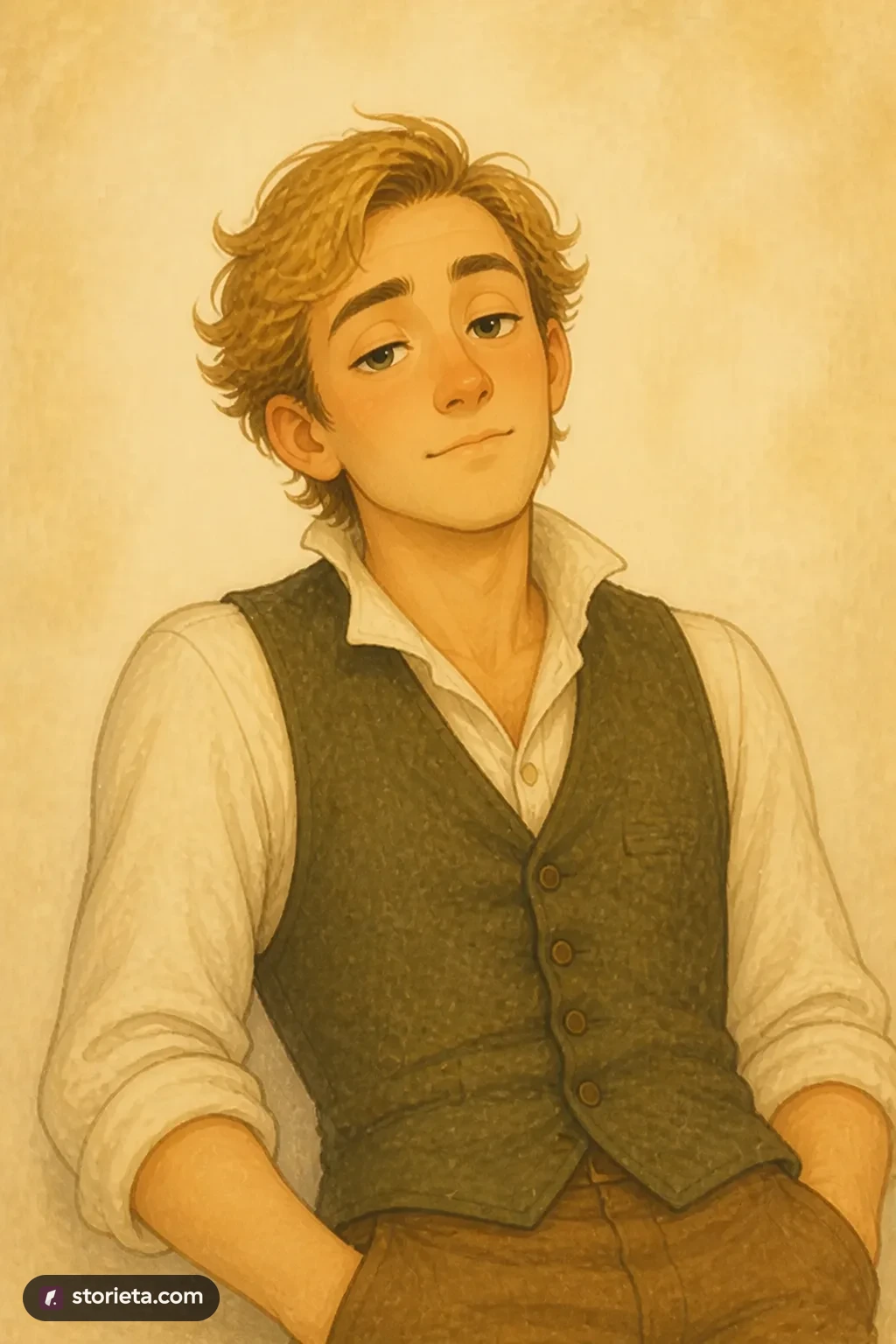 Mr. Hurst: character portrait from Pride and Prejudice (Jane Austen)