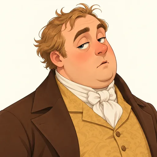 Mr. Hurst: character portrait from Pride and Prejudice (Jane Austen)
