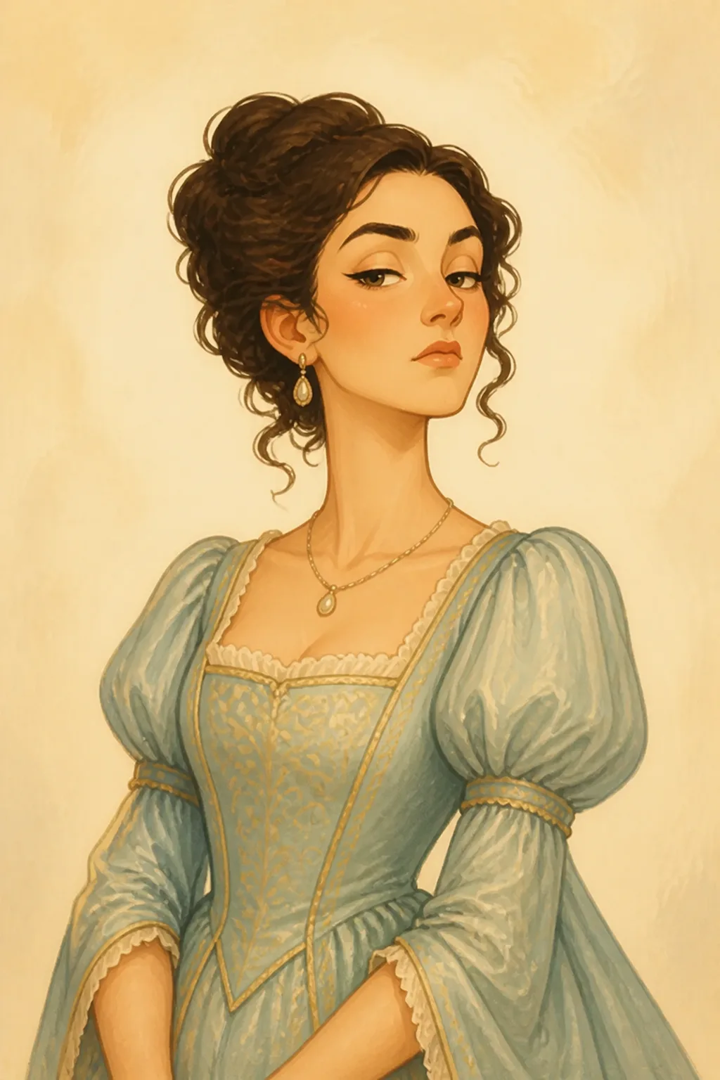 Lady Catherine de Bourgh: character portrait from Pride and Prejudice (Jane Austen)