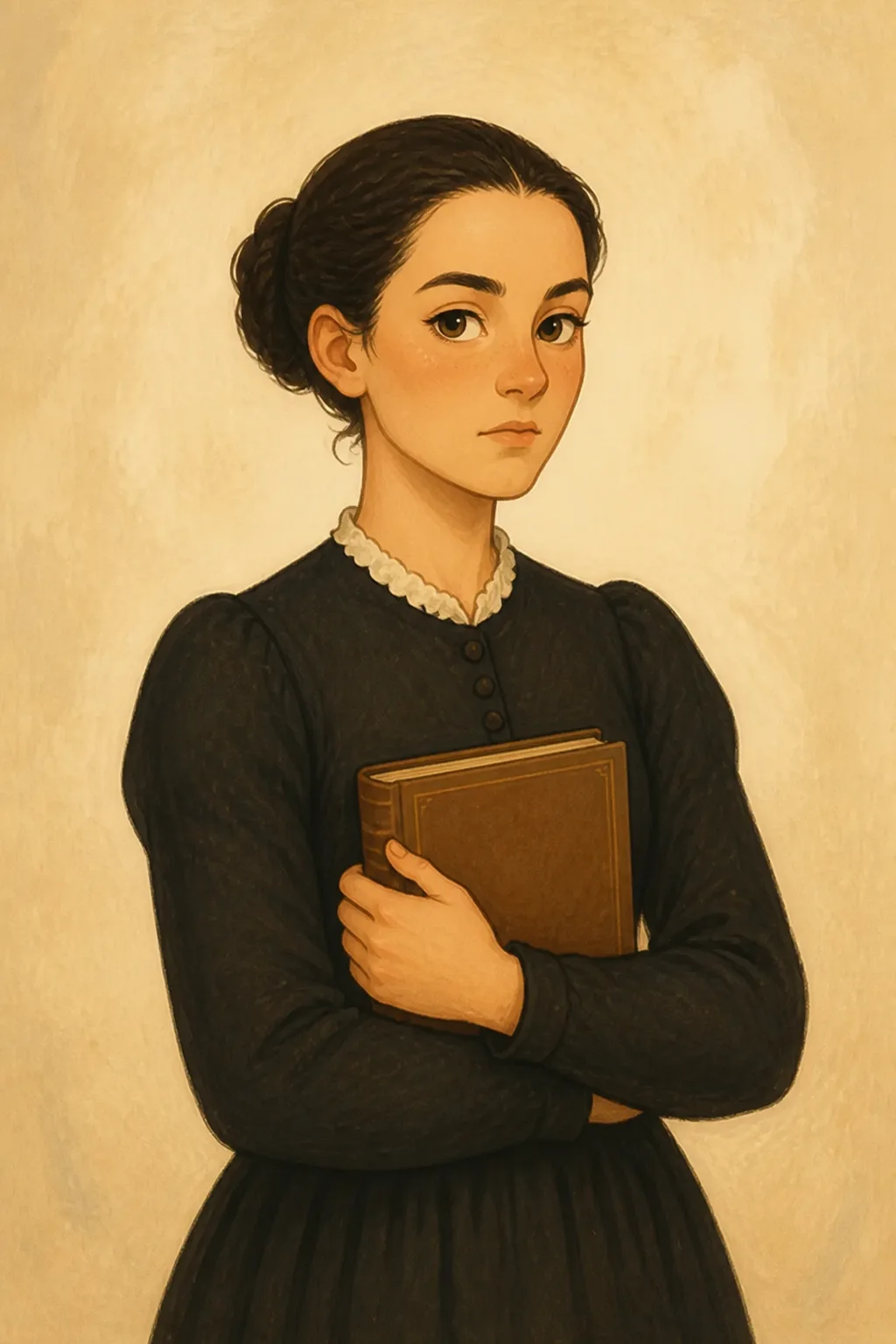Mary Bennet: character portrait from Pride and Prejudice (Jane Austen)