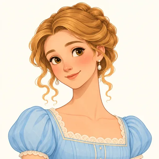 Jane Bennet: character portrait from Pride and Prejudice (Jane Austen)