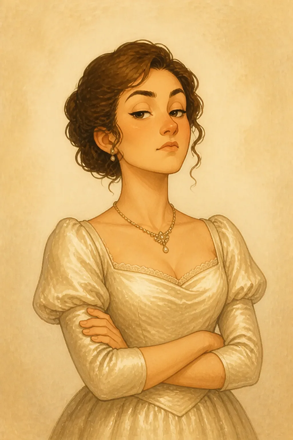 Caroline Bingley: character portrait from Pride and Prejudice (Jane Austen)