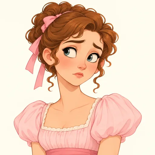 Kitty Bennet: character portrait from Pride and Prejudice (Jane Austen)
