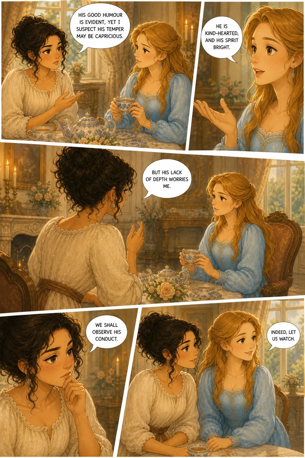 Pride and Prejudice, illustrated page 20: [object Object]