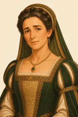Portrait of Lady Montague from Romeo and Juliet