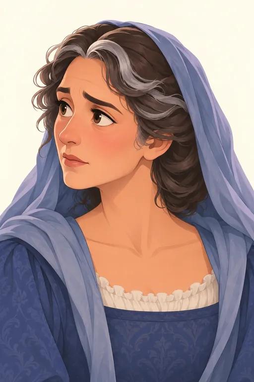 Lady Montague: character portrait from Romeo and Juliet (William Shakespeare)