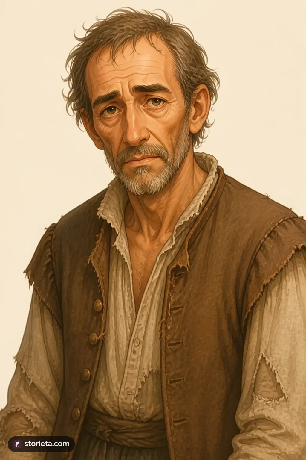 The Apothecary: character portrait from Romeo and Juliet (William Shakespeare)