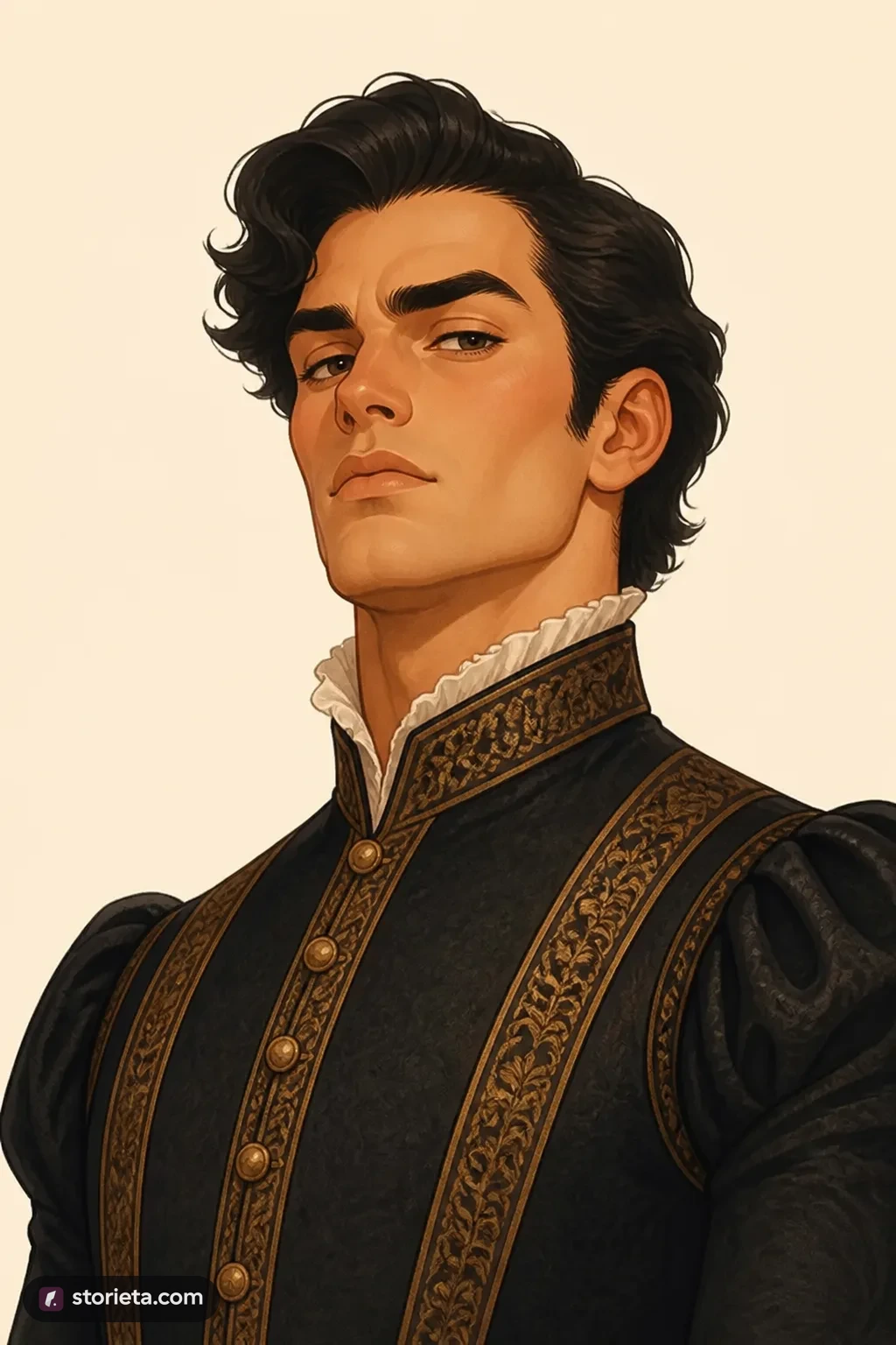 Tybalt: character portrait from Romeo and Juliet (William Shakespeare)