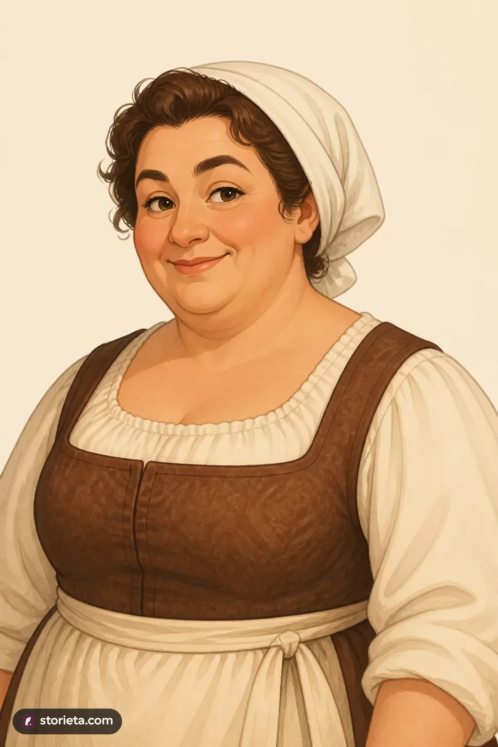 The Nurse: character portrait from Romeo and Juliet (William Shakespeare)