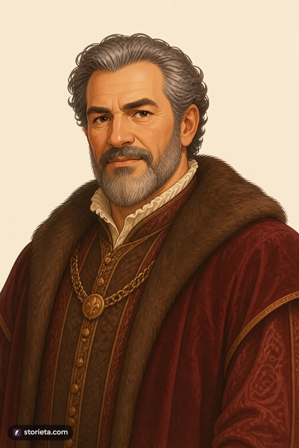 Capulet: character portrait from Romeo and Juliet (William Shakespeare)