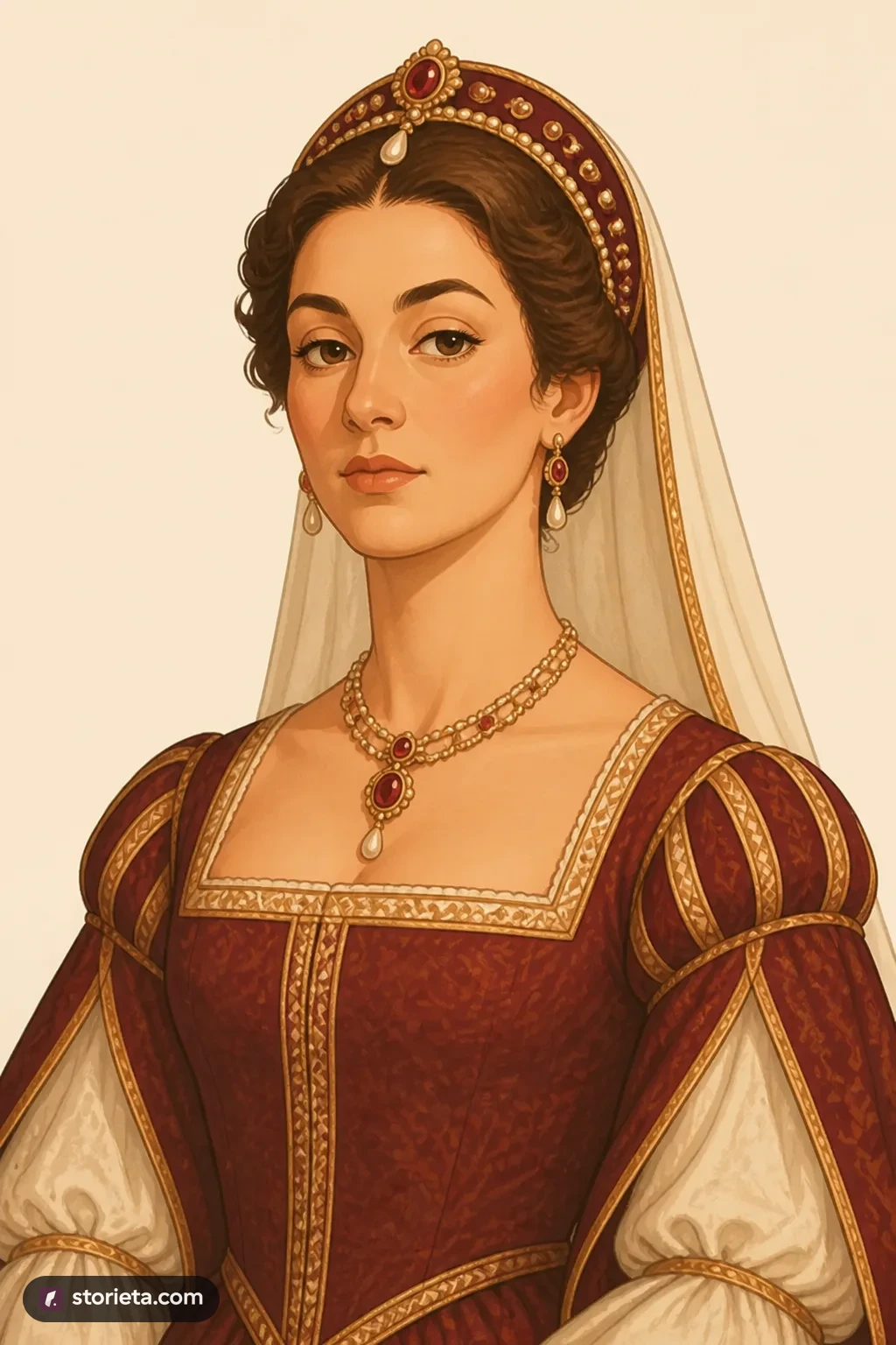 Lady Capulet: character portrait from Romeo and Juliet (William Shakespeare)