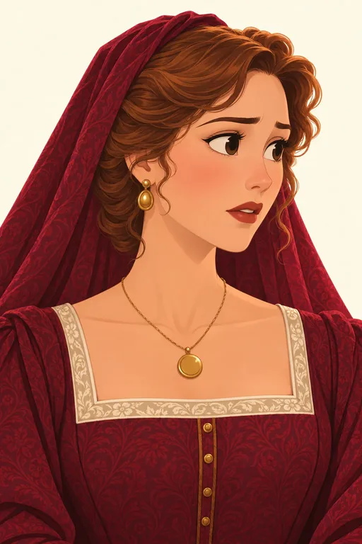 Lady Capulet: character portrait from Romeo and Juliet (William Shakespeare)