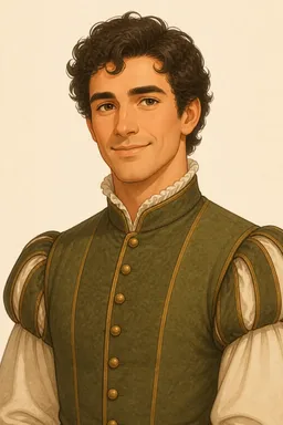 Portrait of Benvolio from Romeo and Juliet