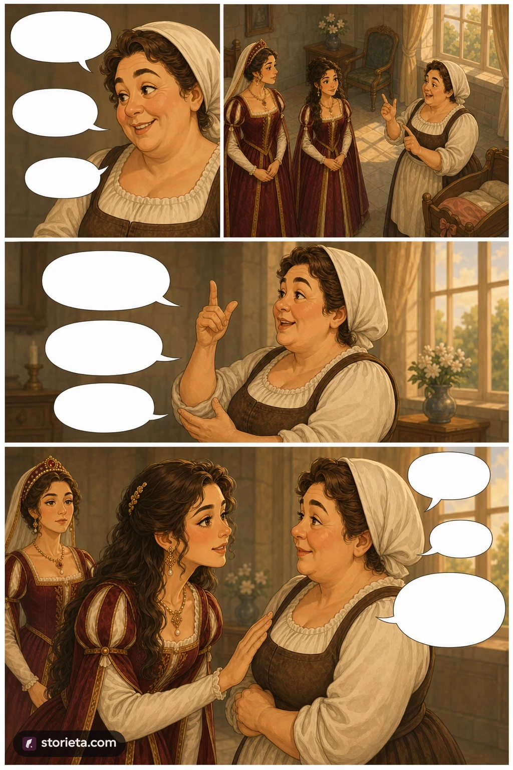 Romeo and Juliet, illustrated page 13: Faith, I can tell her age unto an hour.