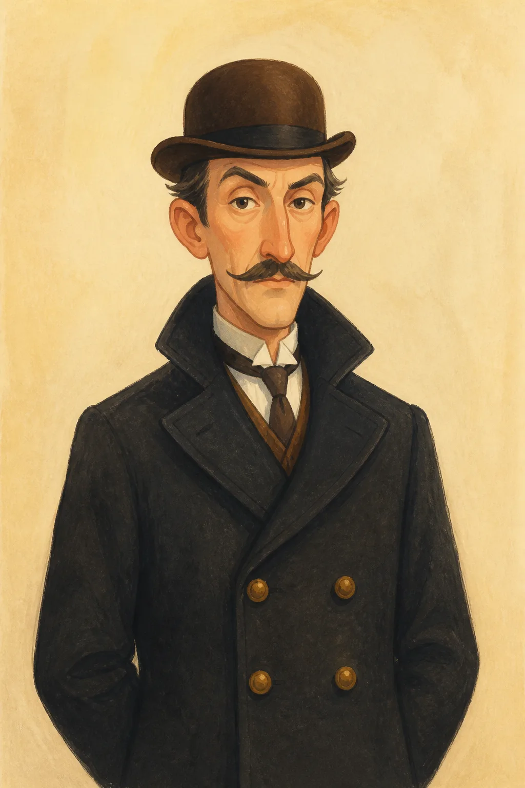 Portrait of Inspector Lestrade