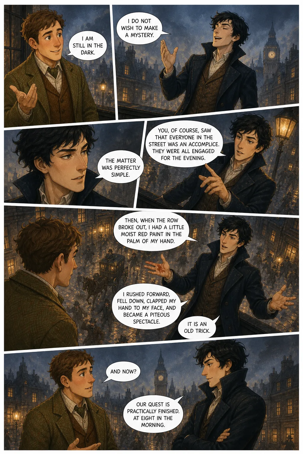 The Adventures of Sherlock Holmes, illustrated page 27: [object Object]