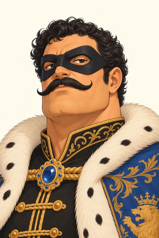 King of Bohemia: character portrait from The Adventures of Sherlock Holmes (Arthur Conan Doyle)