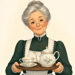 Portrait of Mrs. Hudson