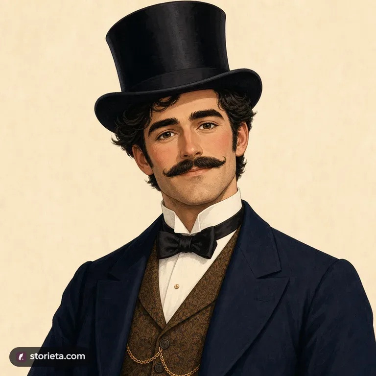 Godfrey Norton: character portrait from The Adventures of Sherlock Holmes (Arthur Conan Doyle)
