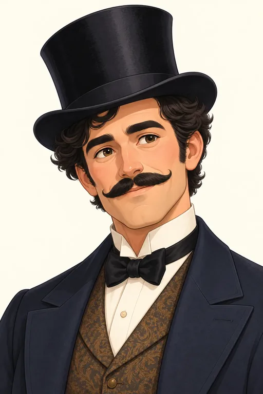 Godfrey Norton: character portrait from The Adventures of Sherlock Holmes (Arthur Conan Doyle)