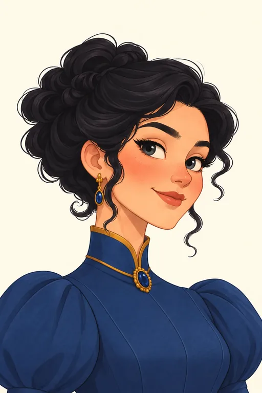 Irene Adler: character portrait from The Adventures of Sherlock Holmes (Arthur Conan Doyle)