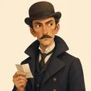 Portrait of Inspector Lestrade