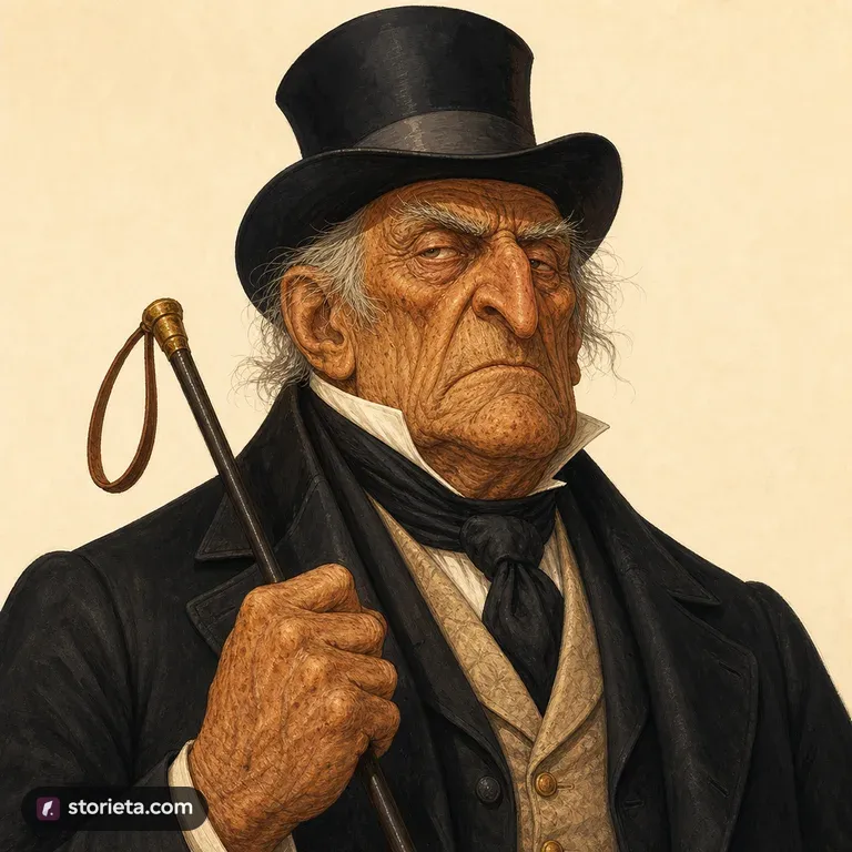 Dr. Grimesby Roylott: character portrait from The Adventures of Sherlock Holmes (Arthur Conan Doyle)