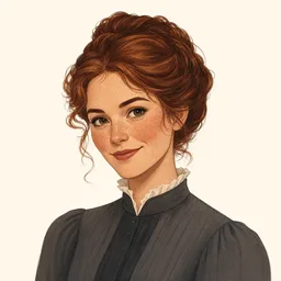 Portrait of Violet Hunter from The Adventures of Sherlock Holmes
