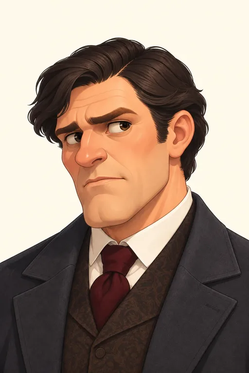 Neville St. Clair: character portrait from The Adventures of Sherlock Holmes (Arthur Conan Doyle)
