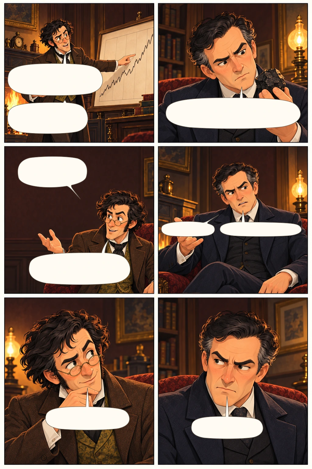 The Time Machine, illustrated page 4: Scientific people know very well that Time is only a kind of Space.