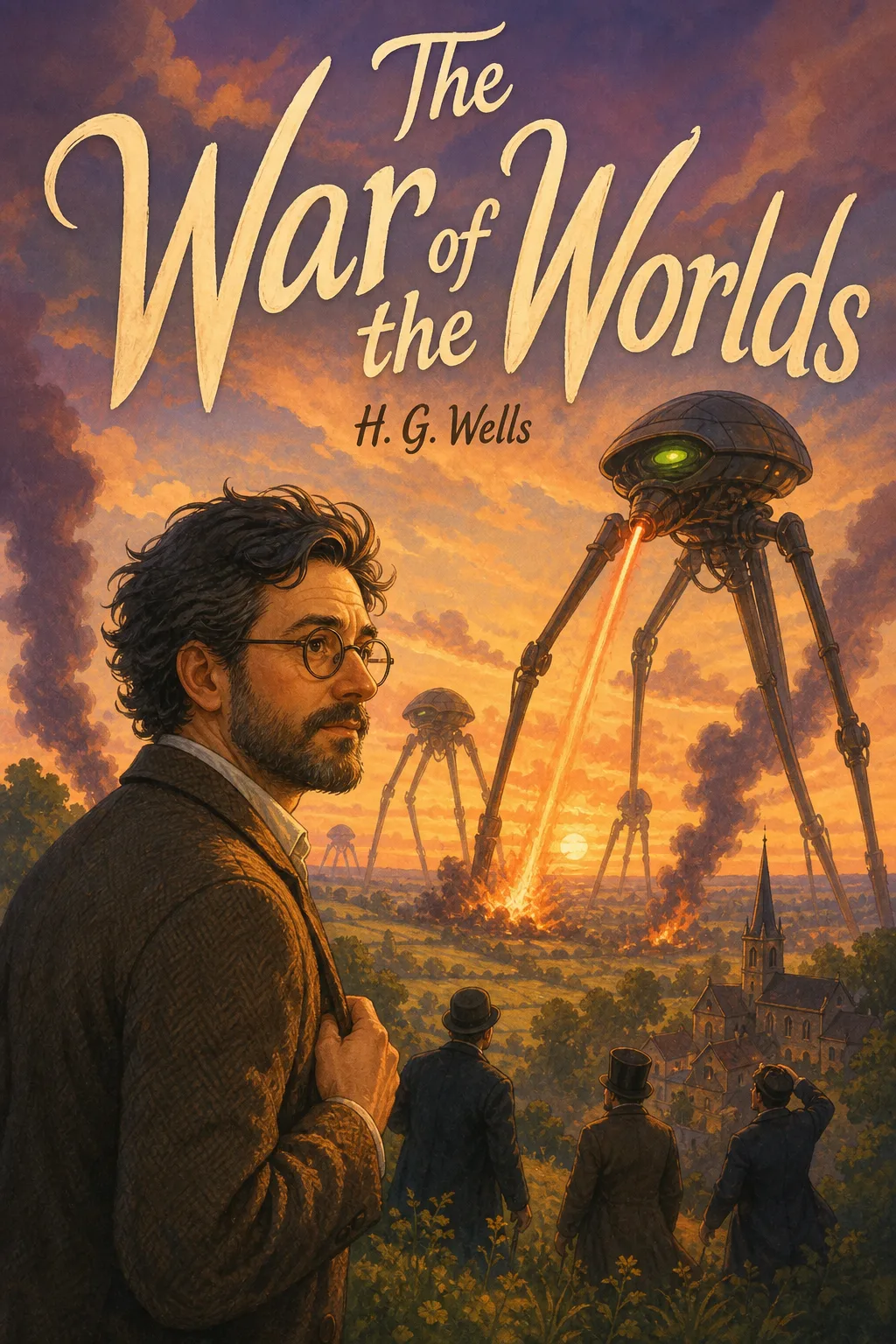Cover of The War of the Worlds, comic edition