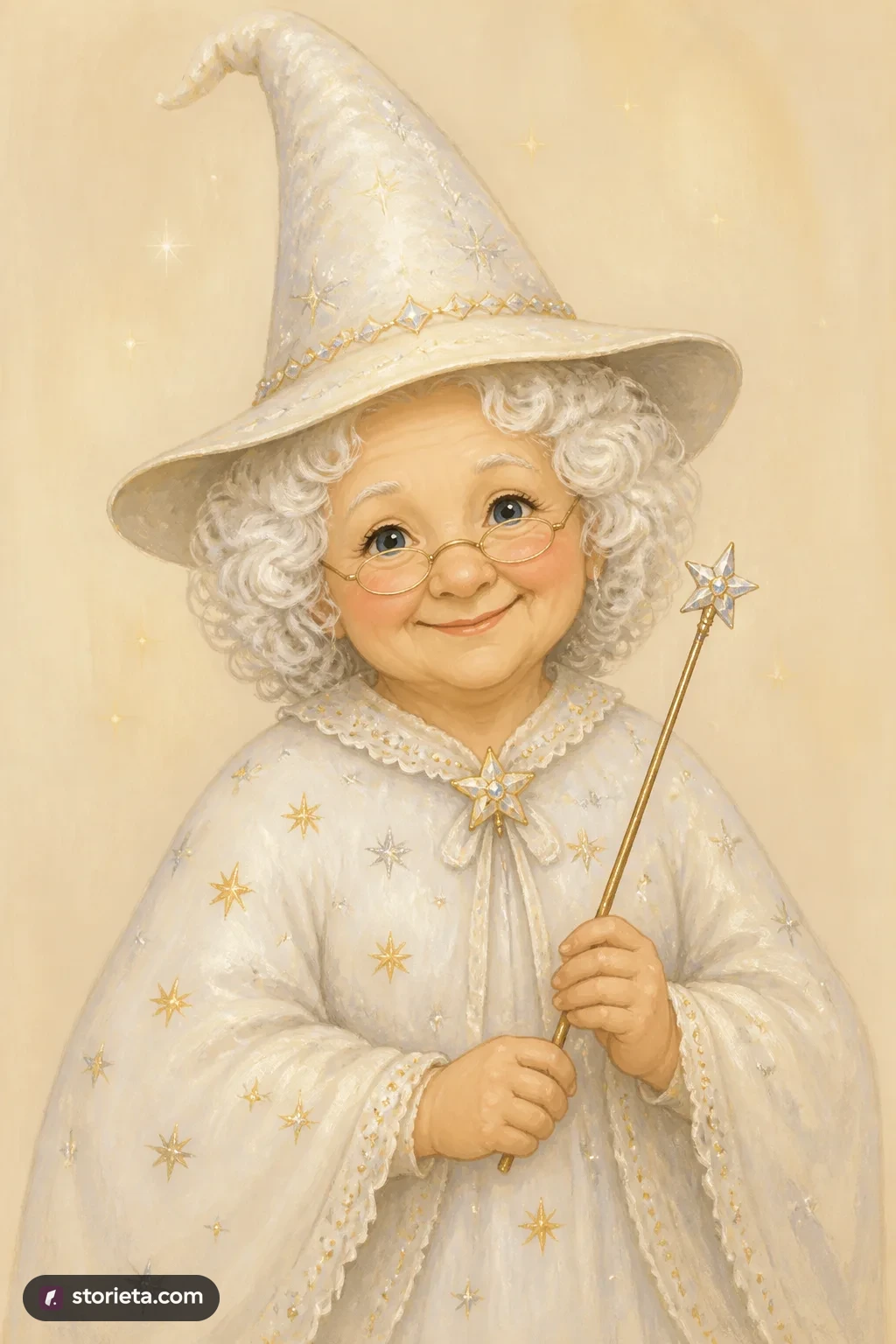 Witch of the North: character portrait from The Wonderful Wizard of Oz (L. Frank Baum)