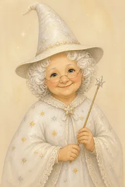Portrait of Witch of the North from The Wonderful Wizard of Oz